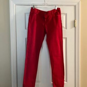 Michael kors red jeans